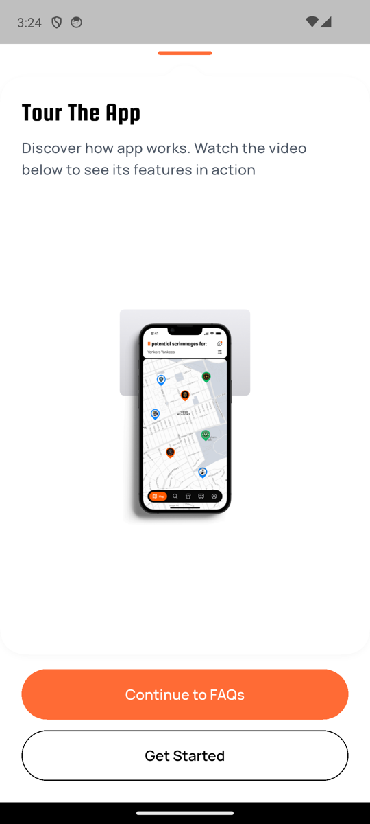 App tour app