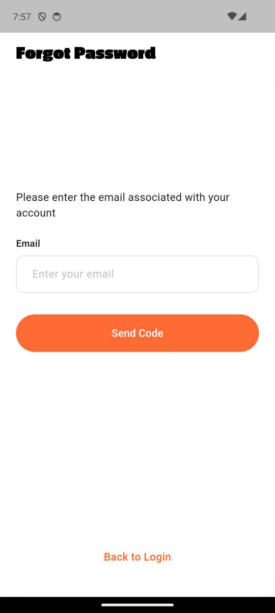 App forgot